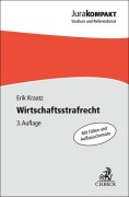 Cover-Bild zum Titel 'Wirtschaftsstrafrecht' von 'Erik Kraatz'