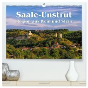 Cover-Bild zum Titel 'Saale-Unstrut - Region aus Wein und Stein (hochwertiger Premium Wandkalender 2026 DIN A2 quer), Kunstdruck in Hochglanz' von 'LianeM LianeM'