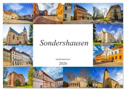 Cover-Bild zum Titel 'Sondershausen Impressionen (Wandkalender 2026 DIN A2 quer), CALVENDO Monatskalender' von 'Dirk Meutzner'