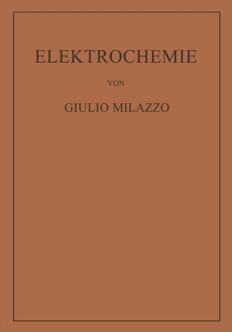 Elektrochemie - Giulio Milazzo