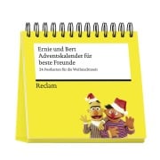 Cover-Bild zum Titel 'Adventskalender für beste Freunde. 24 Postkarten für die Weihnachtszeit' von 'Ernie und Bert'