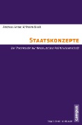 Cover-Bild zum Titel 'Staatskonzepte' von 'Andreas Anter, Wilhelm Bleek'