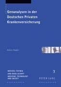 Cover-Bild zum Titel 'Genanalysen in der Deutschen Privaten Krankenversicherung' von 'Julian Ziegler'
