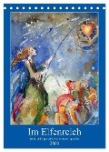 Im Elfenreich- Zauber und Magie der Elfen in schönen Aquarellen (Tischkalender 2024 DIN A5 hoch), CALVENDO Monatskalender - Sveta Tiukkel