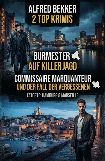 2 Top Krimis: ¿Burmester auf Killerjagd / Commissaire Marquanteur und der Fall der Vergessenen - Alfred Bekker