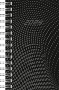 rido/idé 7011104905 Taschenkalender Modell Timing 3 (2025)| 2 Seiten = 1 Woche| A7| 160 Seiten| PP-Einband| schwarz - 