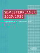 Cover-Bild zum Titel 'Semesterplaner 2025/ 2026' von ''