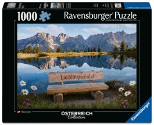 Cover-Bild zum Titel 'Erwachsenenpuzzle 1000 Teile - Lieblingsplatzl am Wilden Kaiser' von ''