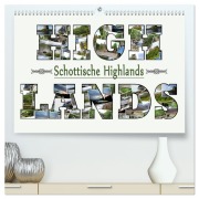 Cover-Bild zum Titel 'Schottische Highlands (hochwertiger Premium Wandkalender 2026 DIN A2 quer), Kunstdruck in Hochglanz' von 'Sylvia Schwarz'