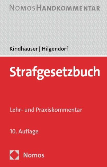 Strafgesetzbuch - Urs Kindhäuser, Eric Hilgendorf