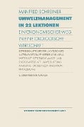 Cover-Bild zum Titel 'Umweltmanagement in 22 Lektionen' von 'Manfred Schreiner'