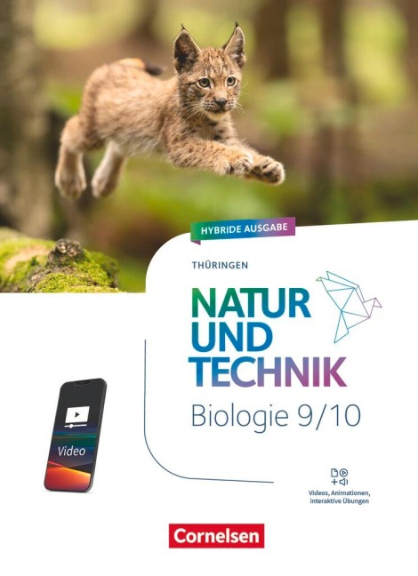 Natur und Technik 9./10. Schuljahr - Biologie Neubearbeitung - Thüringen 2025 - Schulbuch - 