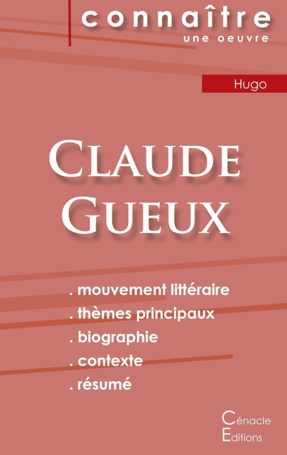 Fiche de lecture Claude Gueux de Victor Hugo (Analyse littéraire de référence et résumé complet) - Victor Hugo