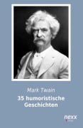 Cover-Bild zum Titel '35 humoristische Geschichten' von 'Mark Twain'