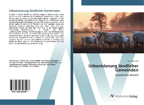 Urbanisierung ländlicher Gemeinden - Arne Porranzl