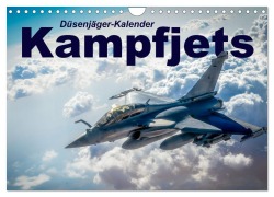 Cover-Bild zum Titel 'Kampfjets - Düsenjäger-Kalender (Wandkalender 2026 DIN A4 quer), CALVENDO Monatskalender' von 'M. Scott'