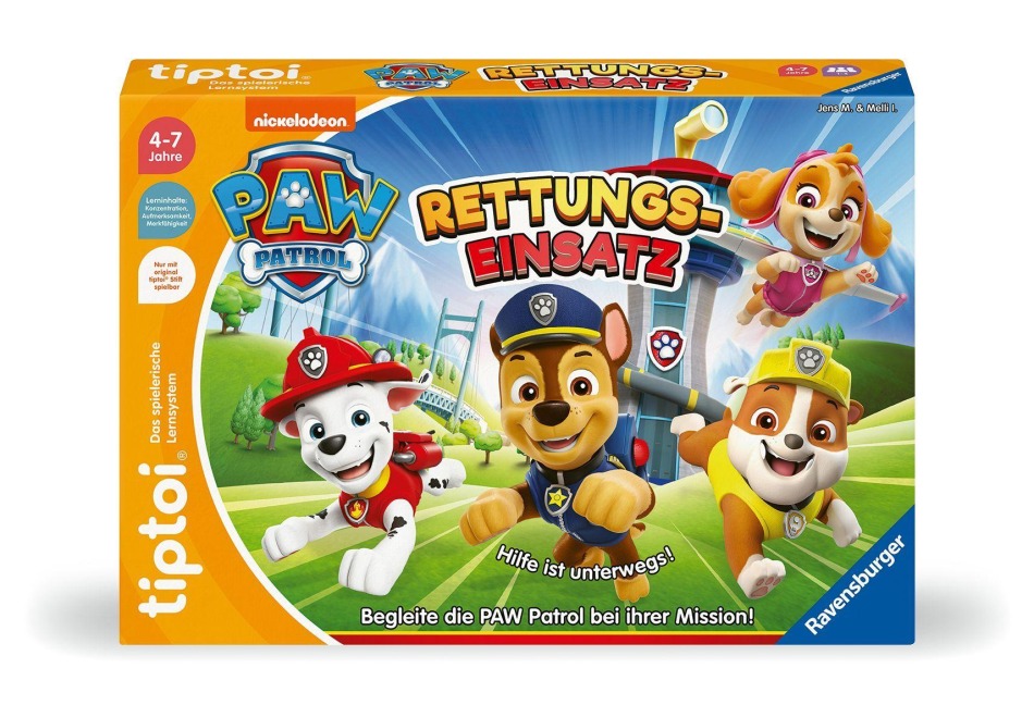 tiptoi® Paw Patrol Rettungseinsatz - ab 4 Jahre - Jens M., Melli I.