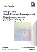 Cover-Bild zum Titel 'Integriertes Geschäftsprozeßmanagement' von 'Olaf Gierhake'