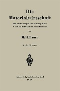 Die Materialwirtschaft - Max H. Bauer