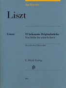 Cover-Bild zum Titel 'Am Klavier - Liszt' von 'Franz Liszt'