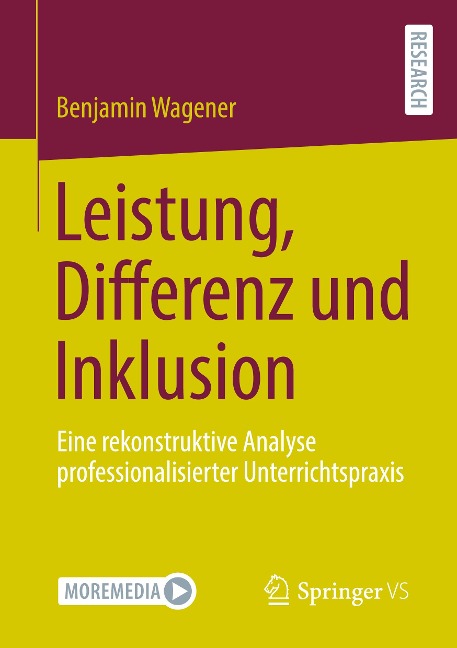 Leistung, Differenz und Inklusion - Benjamin Wagener