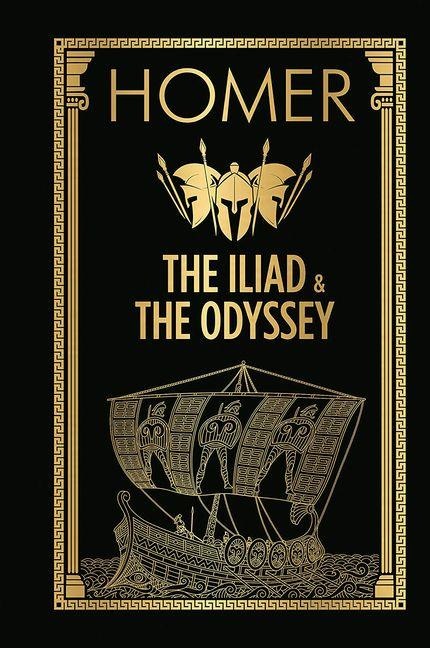 Homer: The Iliad & the Odyssey (Deluxe Hardbound Edition) - Homer
