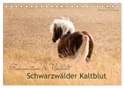 Cover-Bild zum Titel 'Faszination und Vielfalt - Schwarzwälder Kaltblut (Tischkalender 2026 DIN A5 quer), CALVENDO Monatskalender' von 'Simone Homberg'