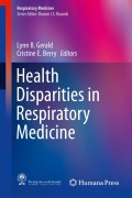 Cover-Bild zum Titel 'Health Disparities in Respiratory Medicine' von ''