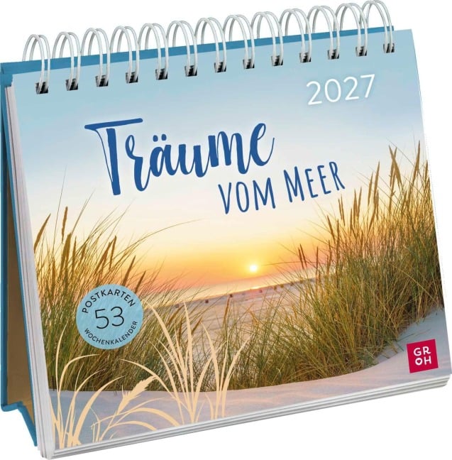Postkartenkalender 2027: Träume vom Meer - 