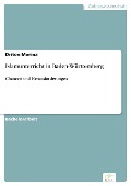 Cover-Bild zum Titel 'Islamunterricht in Baden-Württemberg' von 'Driton Morina'