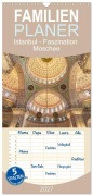 Cover-Bild zum Titel 'Familienplaner 2027 - Istanbul - Faszination Moschee mit 5 Spalten (Wandkalender, 21 x 45 cm) CALVENDO' von 'Peter Schickert'