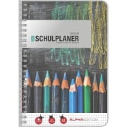 Cover-Bild zum Titel 'Schulplaner Ringbuch schwarz' von ''