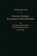 Cover-Bild zum Titel 'Berechnen und Entwerfen der Schweißkonstruktionen' von 'Paul Schimpke, Hans August Horn, Jürgen Ruge'