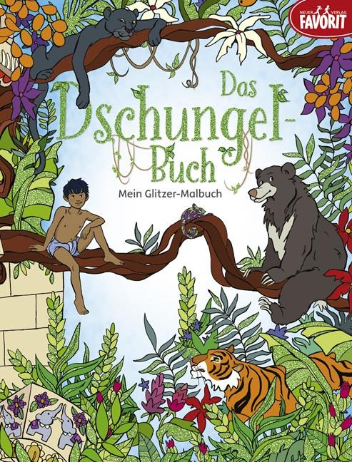 Das Dschungelbuch Malbuch - 