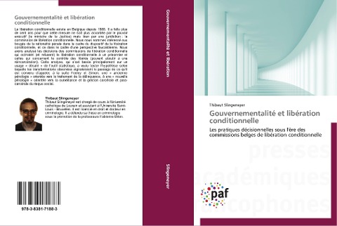 Gouvernementalité et libération conditionnelle - Thibaut Slingeneyer
