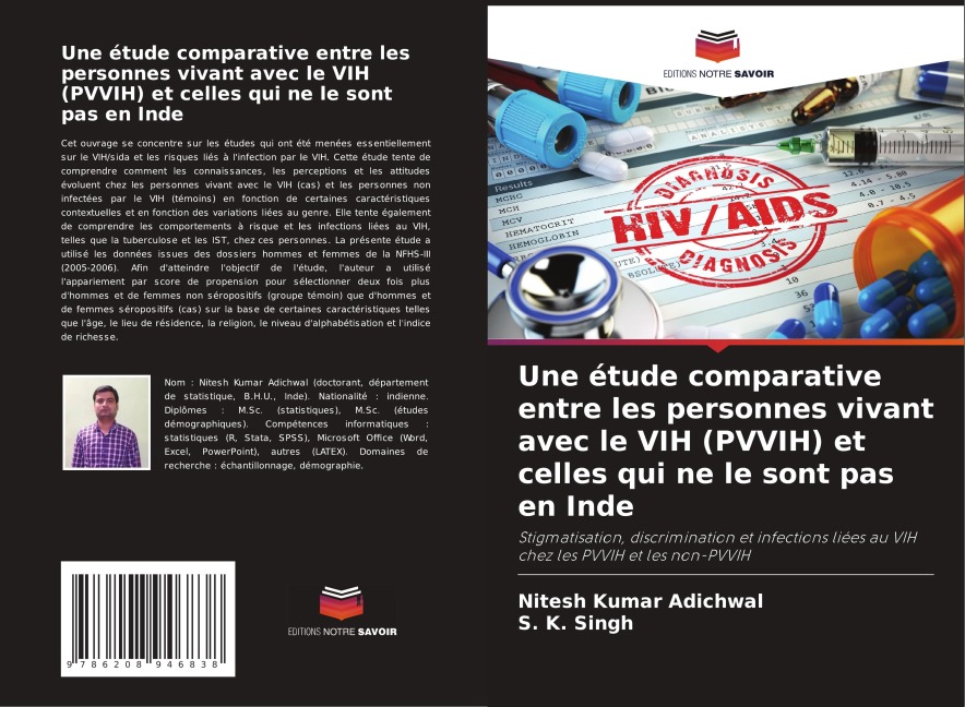 Une étude comparative entre les personnes vivant avec le VIH (PVVIH) et celles qui ne le sont pas en Inde - Nitesh Kumar Adichwal, S. K. Singh
