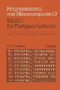Cover-Bild zum Titel 'BASIC für Fortgeschrittene' von 'Wolfgang Schneider'