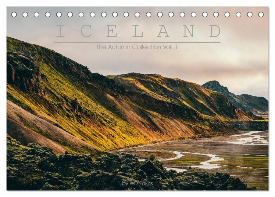 ICELAND - The Autumn Collection Vol. 1 (Tischkalender 2025 DIN A5 quer), CALVENDO Monatskalender - Wd Fokus