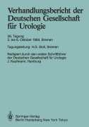 Cover-Bild zum Titel 'Verhandlungsbericht der Deutschen Gesellschaft für Urologie' von ''
