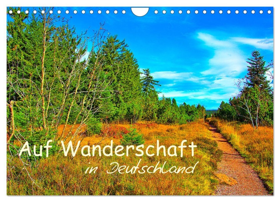 Auf Wanderschaft in Deutschland (Wandkalender 2025 DIN A4 quer), CALVENDO Monatskalender - Lost Plastron Pictures