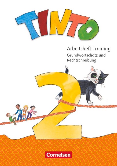 Tinto Sprachlesebuch 2-4 - 2. Schuljahr - Zu den Ausgaben 2019 und 2026 - Arbeitsheft Training - Grundwortschatz und Rechtschreibung - 