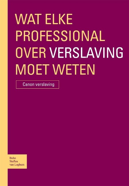 Wat elke professional over verslaving moet weten - Jaap van der Stel