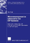 Cover-Bild zum Titel 'Wissensmanagement im Lebenszyklus von ERP-Systemen' von 'Mark Wahl'