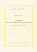 Cover-Bild zum Titel 'San Pio X alunno del Seminario vescovile di Padova (1850-1858)' von 'Ireneo Daniele'