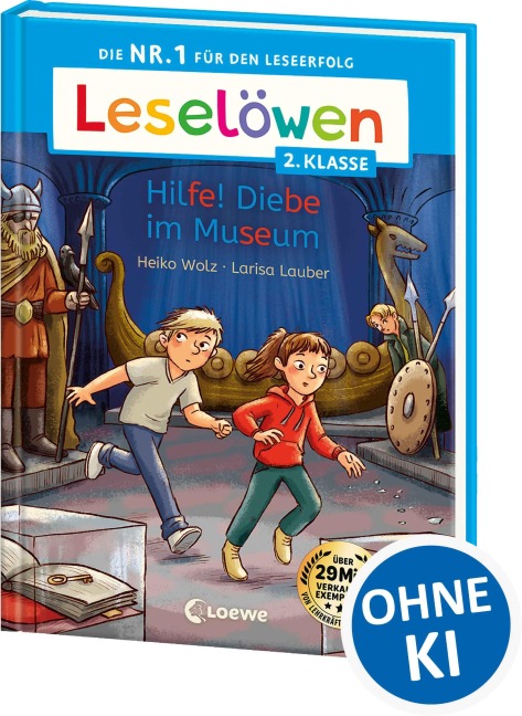 Leselöwen 2. Klasse - Hilfe! Diebe im Museum - Heiko Wolz