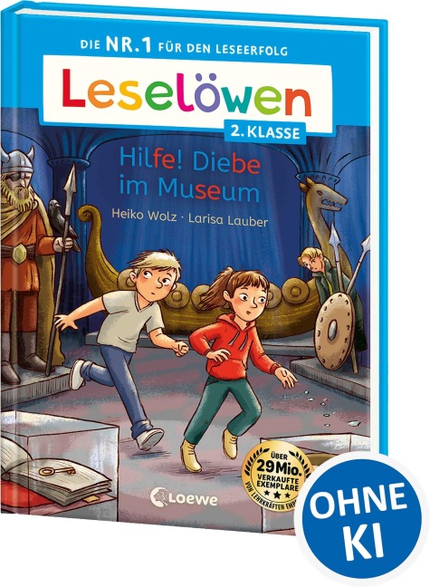 Leselöwen 2. Klasse - Hilfe! Diebe im Museum - Heiko Wolz