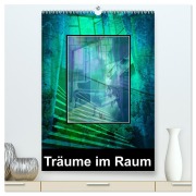 Cover-Bild zum Titel 'Träume im Raum (hochwertiger Premium Wandkalender 2026 DIN A2 hoch), Kunstdruck in Hochglanz' von 'Gertrud Scheffler (Gesche)'