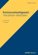Cover-Bild zum Titel 'Kommunalwahlgesetz Nordrhein-Westfalen' von 'Markus Tiedtke, Norbert Mörs'
