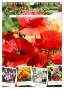 Ein Jahr voller Blumen (Wandkalender 2026 DIN A4 hoch), CALVENDO Monatskalender - Gisela Kruse
