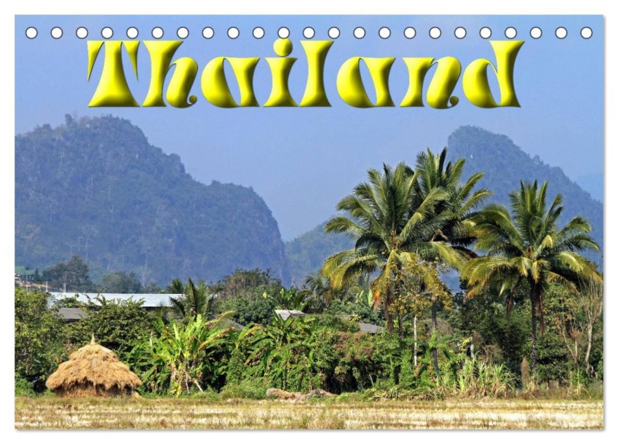 Thailand (Tischkalender 2026 DIN A5 quer), CALVENDO Monatskalender - Josef Lindhuber